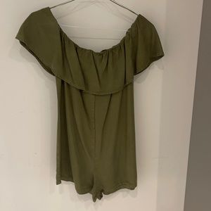 Zara strapless romper